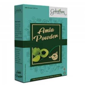 Gulmohar 100% Pure Organic Amla Powder Indian Gooseberry for Hair 