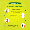 How to use natural henna powder