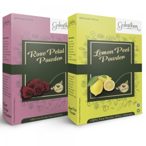 lemon powder And Rose Petal powder 