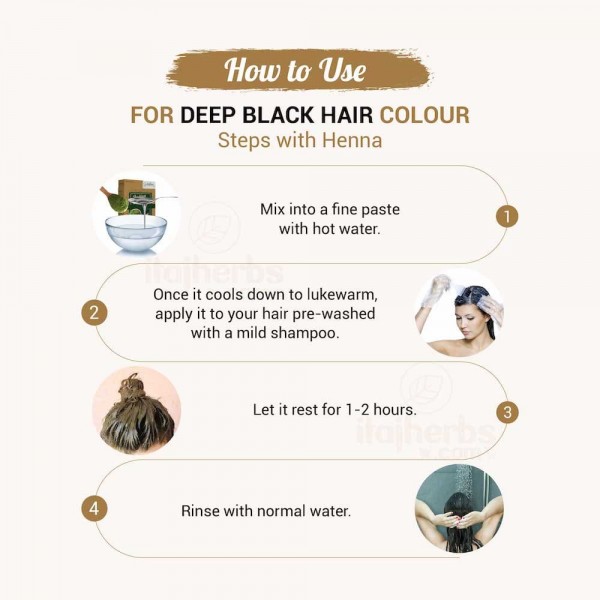 How to use indigo powder for Black Hair Henna 