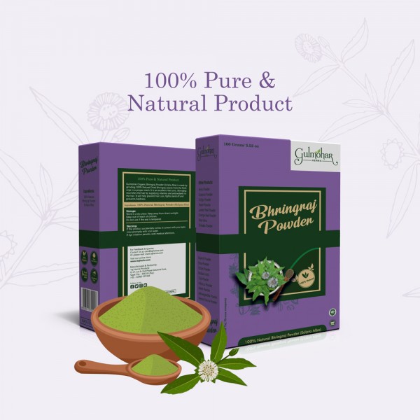 100% Pure and Natural Bhringraj Powder