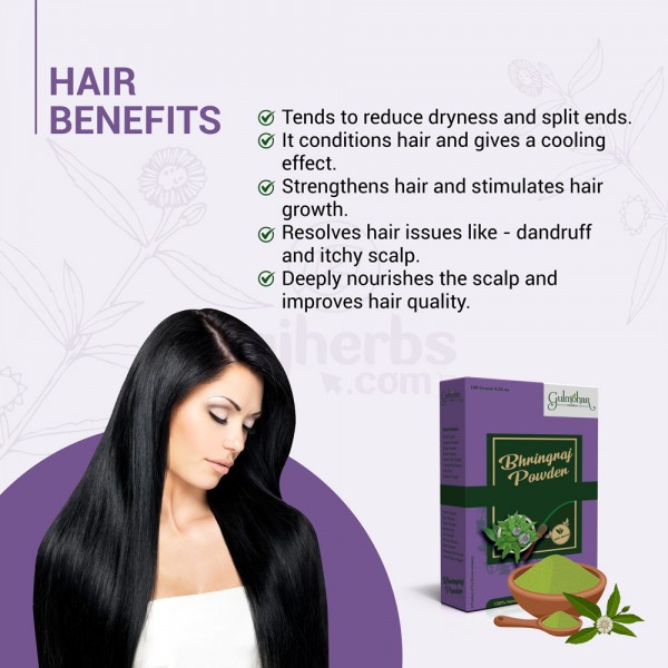 Benefits of Bhringraj powder for hair 