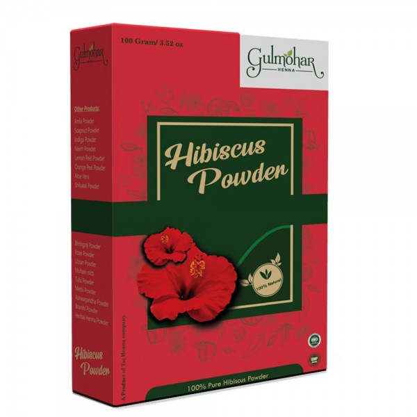 100% Pure Hibiscus powder for skin and hair care