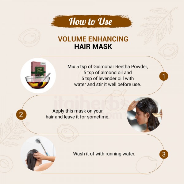 How to use reetha Powder as hair mask