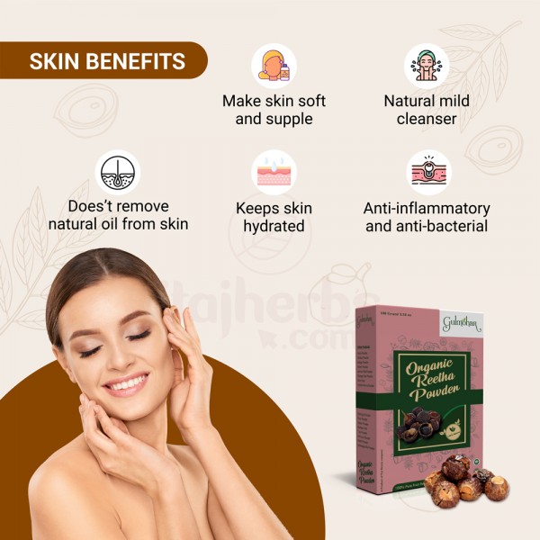 reetha powder benefits for Skin