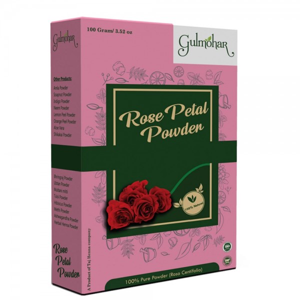 100% Pure Rose petal Powder
